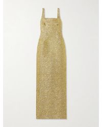 Emilia Wickstead - Micheline Metallic Seersucker Gown - Lyst