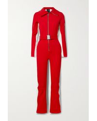 CORDOVA The Striped Ski Suit - Red