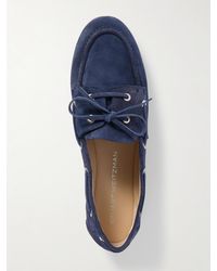 Stuart Weitzman - Mocassins En Daim Tinsley - Lyst