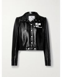 Courreges - Reedition Coated Cotton-Blend Jacket - Lyst