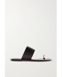 emme parsons leather slides