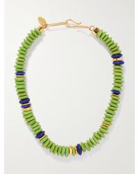 Lizzie Fortunato - Laguna-Tone Beaded Necklace - Lyst