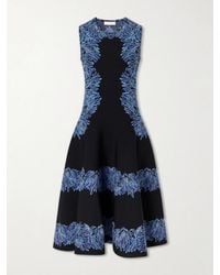 Ulla Johnson - Iona Jacquard-Knit Midi Dress - Lyst