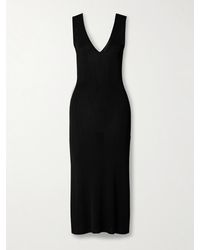 Nili Lotan - Bernice Stretch-Knit Midi Dress - Lyst