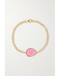 Pippa Small Armband Aus 18 Karat Gold Mit Turmalin - Pink
