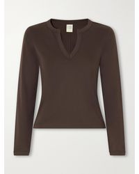 Flore Flore - Iman Organic Cotton-Jersey T-Shirt - Lyst