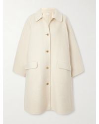 The Row - Garth Oversized Cashmere And Silk-Blend Bouclé Coat - Lyst