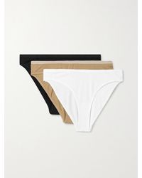 CDLP - Set De Trois Strings En Lyocell Tencel Stretch - Lyst