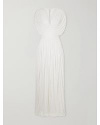 TOVE - Lyla Gathered Jersey Gown - Lyst