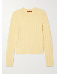 Altuzarra - Milla Cable-Knit Cashmere Sweater - Lyst