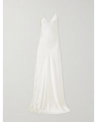 Nili Lotan - Ira Silk-Charmeuse Gown - Lyst