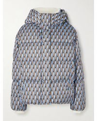 Fusalp - Ada Diam Hooded Ribbed Knit-Trimmed Printed Quilted Down Ski Jacket - Lyst