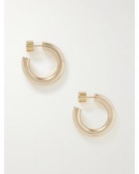 Jennifer Fisher - Natasha Huggies-Tone Hoop Earrings - Lyst