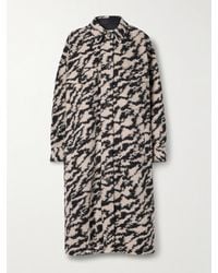 Isabel Marant - Fontizi Oversized-Mantel Aus Einer Wollmischung Mit Jacquard-Muster - Lyst