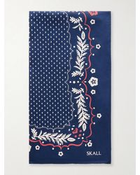 SKALL - Juniper Printed Organic Cotton Scarf - Lyst