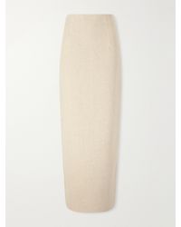 Ruohan - Kyth Double-Sided Cashmere Maxi Skirt - Lyst
