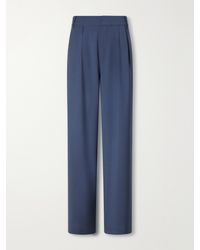 Tibi - Woven Wide-Leg Pants - Lyst