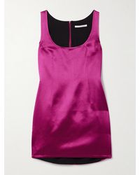 Maria McManus - Crepe De Chine Mini Dress - Lyst