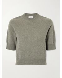 LeKasha - Chypre Cropped Organic Cashmere Sweater - Lyst
