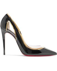 Christian Louboutin Cosmo 554 100 Patent-leather Pumps - Black