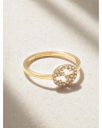 Gucci - Gg 18-Karat Diamond Ring - Lyst