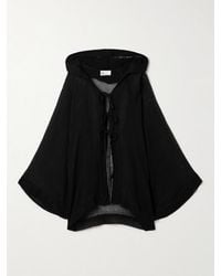 Lisa Marie Fernandez - Cape Aus Gaze Aus Einer Leinenmischung - Lyst