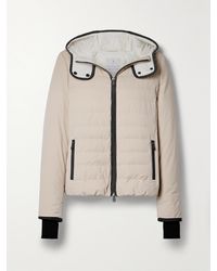 Brunello Cucinelli - Hooded Bead-embellished Quilted Down Ski Jacket - Lyst