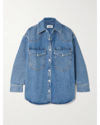 Agolde - Lotta Hemd Aus Bio-Denim - Lyst