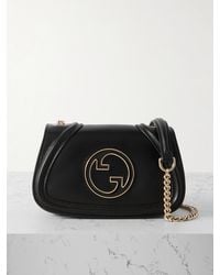 Gucci - Blondie Schultertasche Aus Leder - Lyst