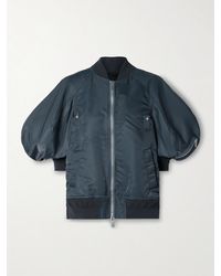 Sacai - Shell Bomber Jacket - Lyst