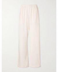 Wardrobe NYC - Cotton Pajama Wide-Leg Pants - Lyst