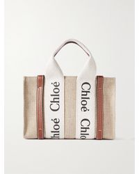 Chloé - Mini Woody Tote Bag - Lyst