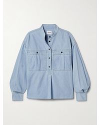 Isabel Marant - Vero Hemd Aus Baumwoll-Chambray - Lyst
