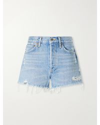 Agolde - Swapmeet Parker Short Vintage Cut Off Shorts - Lyst