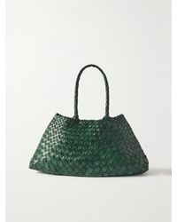 Dragon Diffusion - Santa Croce Big Woven Leather Tote - Lyst