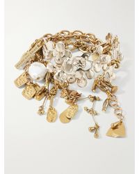 Dries Van Noten - Embellished-Tone Bracelet - Lyst