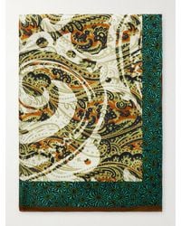 Dries Van Noten - Floral-Printed Satin Scarf - Lyst