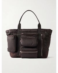 Anya Hindmarch - Travel Leather-Trimmed Shell Weekend Bag - Lyst
