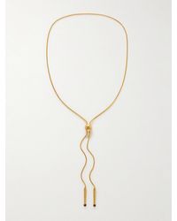 Jacques Marie Mage - Erin Wasson-Plated Tigers Eye Necklace - Lyst