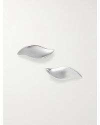KHAITE - Leaf-Tone Clip Earrings - Lyst