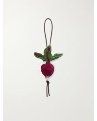 JW Anderson - Radish Crocheted Cotton Bag Charm - Lyst