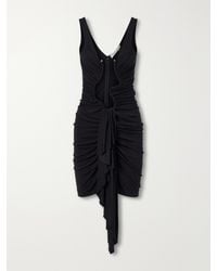 Christopher Esber - Salacia Embellished Draped Jersey Mini Dress - Lyst
