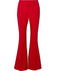 Rachel Zoe Pantalon Évasé En Toile Sofia - Rouge