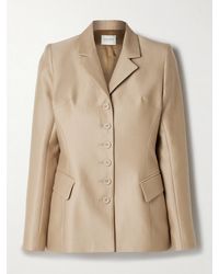 Salon 1884 - Moro Cotton And Silk-Blend Blazer - Lyst