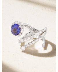 YEPREM - 18-Karat, Diamond And Tanzanite Ring - Lyst