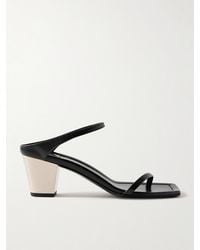 TOTEME - The City Leather Mules - Lyst
