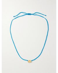 Yvonne Léon - 9-Karat, Cotton And Diamond Necklace - Lyst