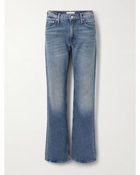 Mother - The Reifler Mid-Rise Straight-Leg Jeans - Lyst