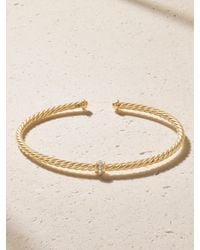 David Yurman - Cablespira 18-Karat Diamond Bracelet - Lyst