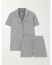 Skims - Soft Lounge Short Rib Sleep Set - Lyst
